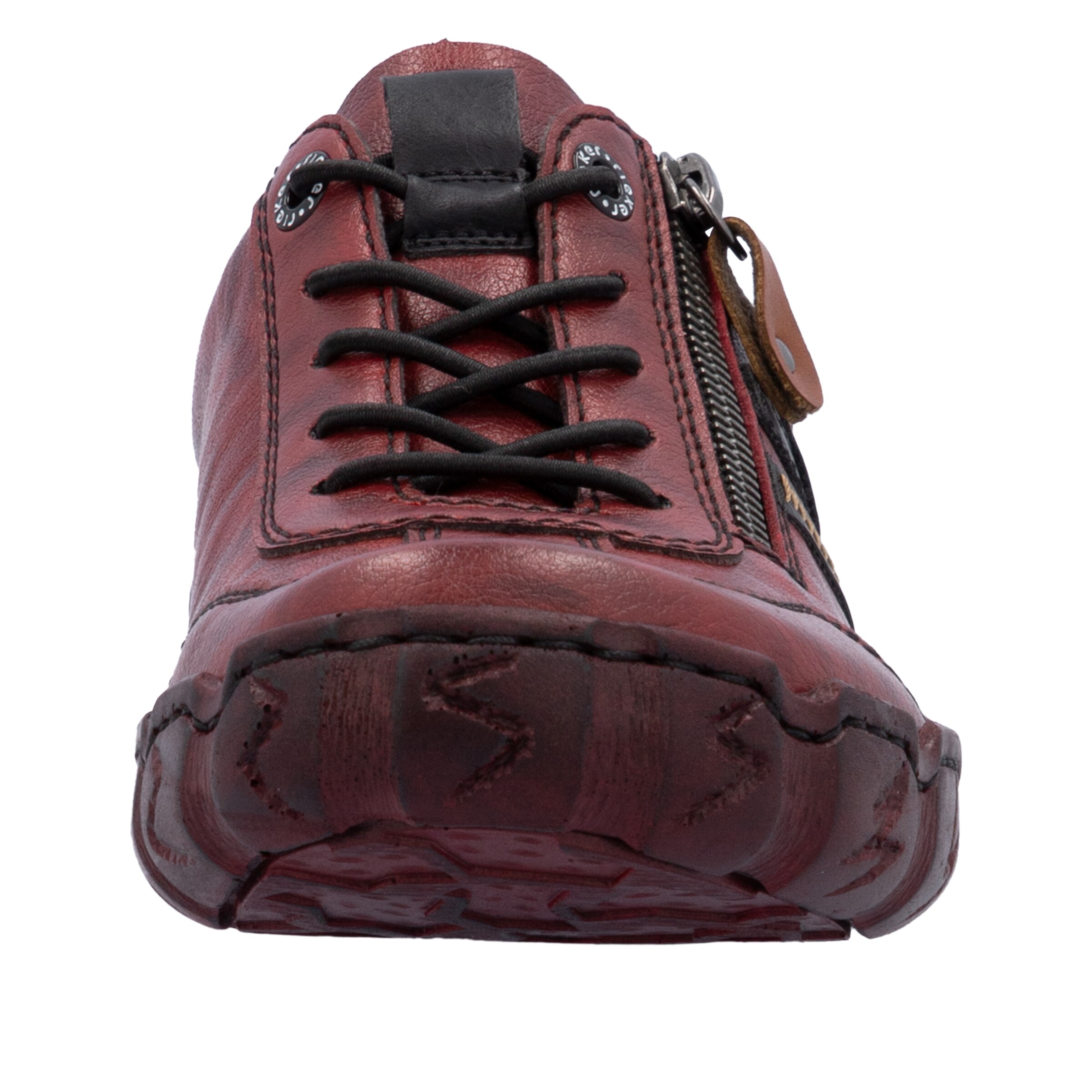 Rieker Schnürschuh in Rot