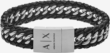 ARMANI EXCHANGE Armband in Schwarz: predná strana