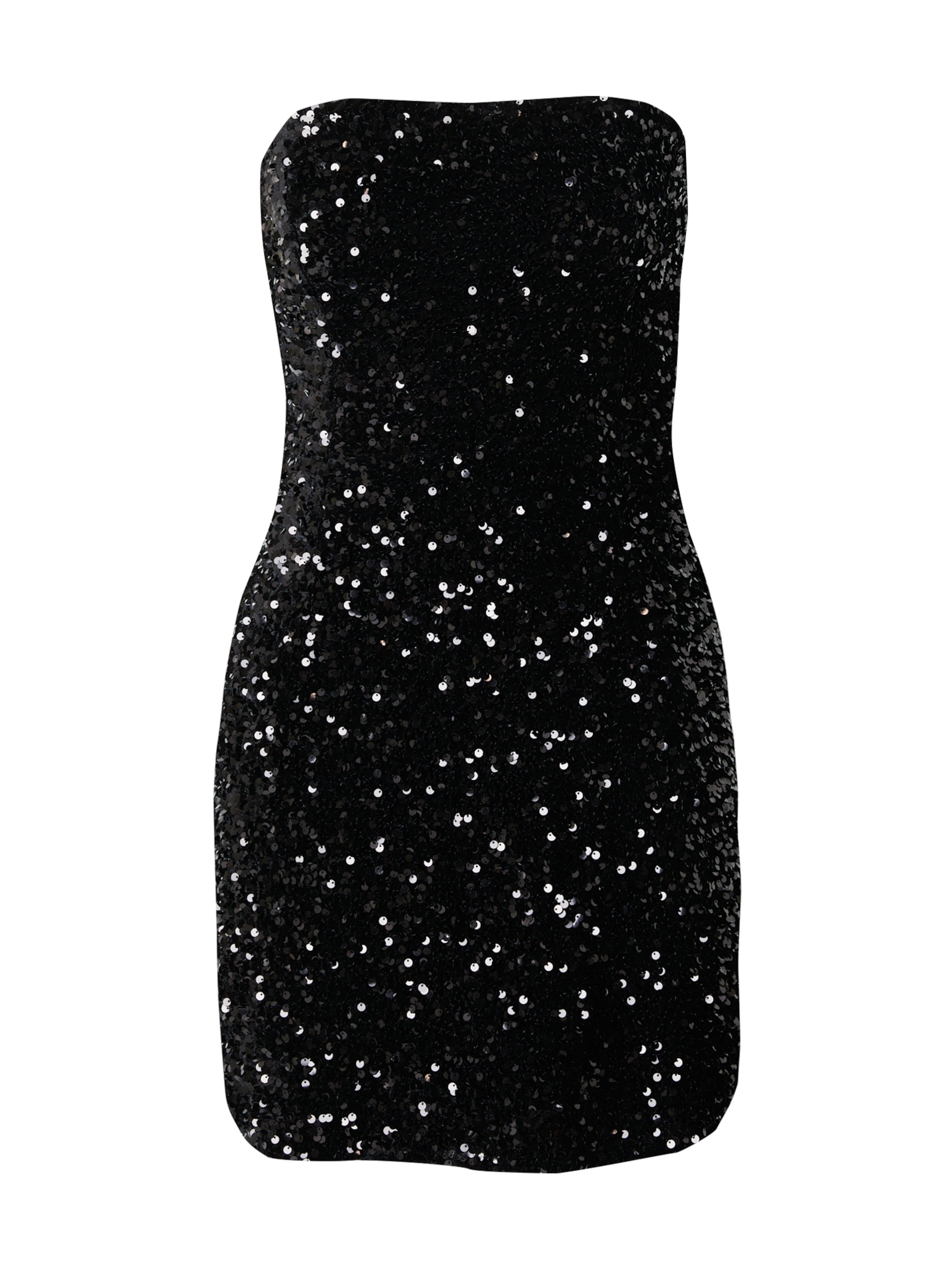 Rochie 'Dress Rosa' de la Lindex pe negru: față