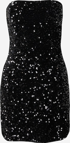 Lindex Φόρεμα 'Dress Rosa' σε μαύρο: μπροστά