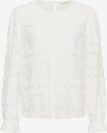 Cream Bluse i hvid: forside