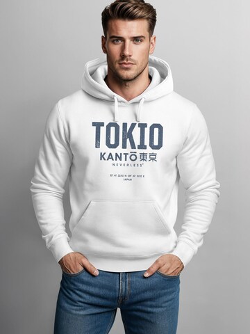 Neverless Sweatshirt 'Tokio' in White