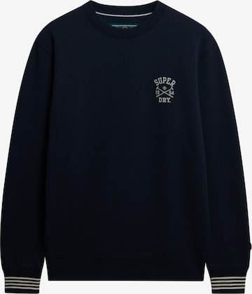 Sweat-shirt 'Athletic Club' Superdry en bleu : devant