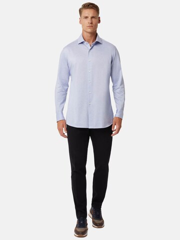 Boggi Milano Regular fit Button Up Shirt in Blue