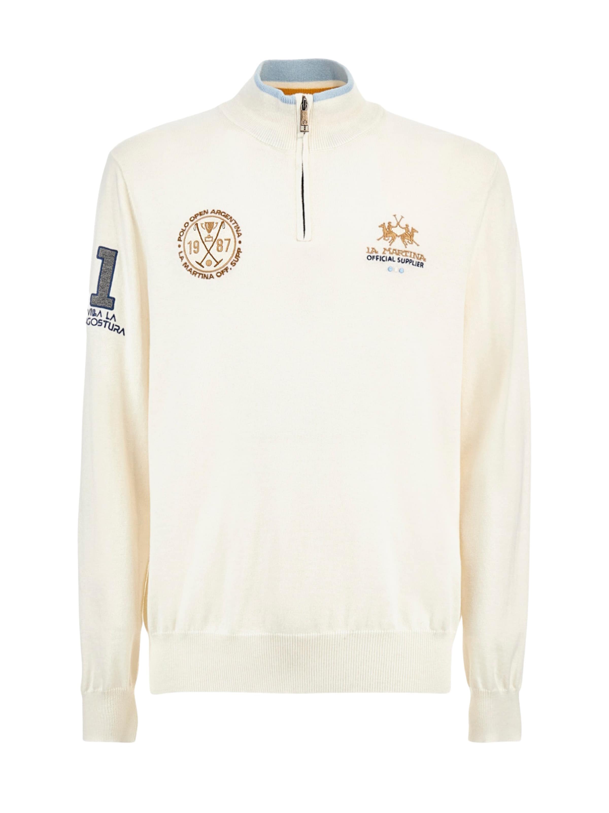 La Martina Pullover i hvid: forside
