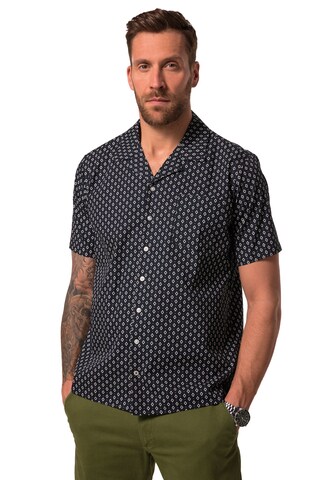 JP1880 Comfort fit Overhemd in Blauw: voorkant