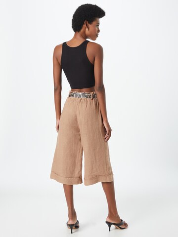 ZABAIONE Wide leg Trousers 'Chaila' in Beige