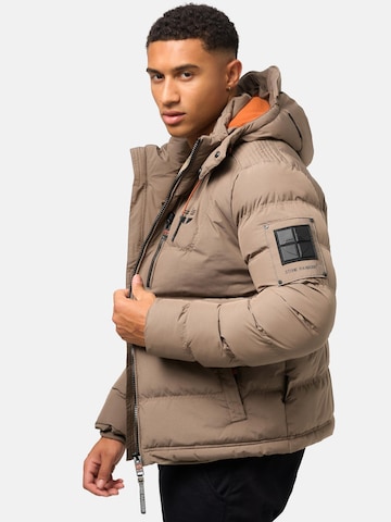 STONE HARBOUR Winter Jacket 'Arvidoo' in Brown