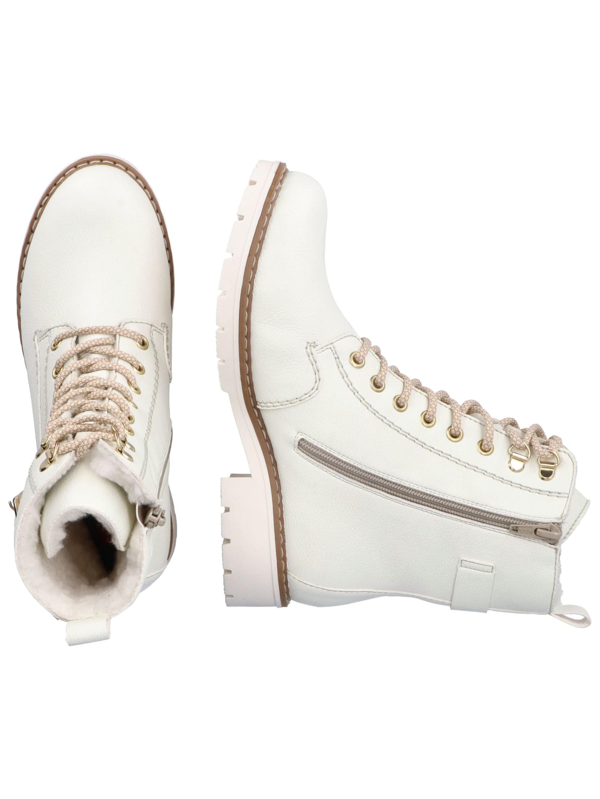 Rieker Lace-up bootie in White