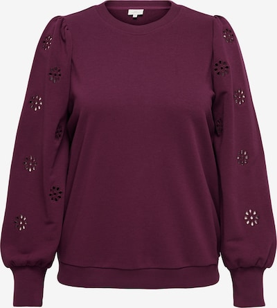 ONLY Carmakoma Collegepaita 'CARFemme' koossa 4XL värissä viininpunainen, Tuotenäkymä