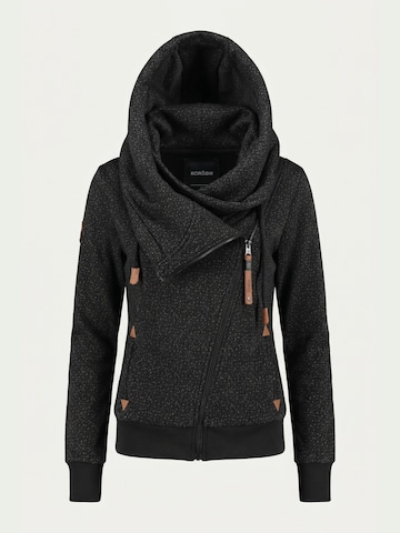 KOROSHI Sweatjacka i svart