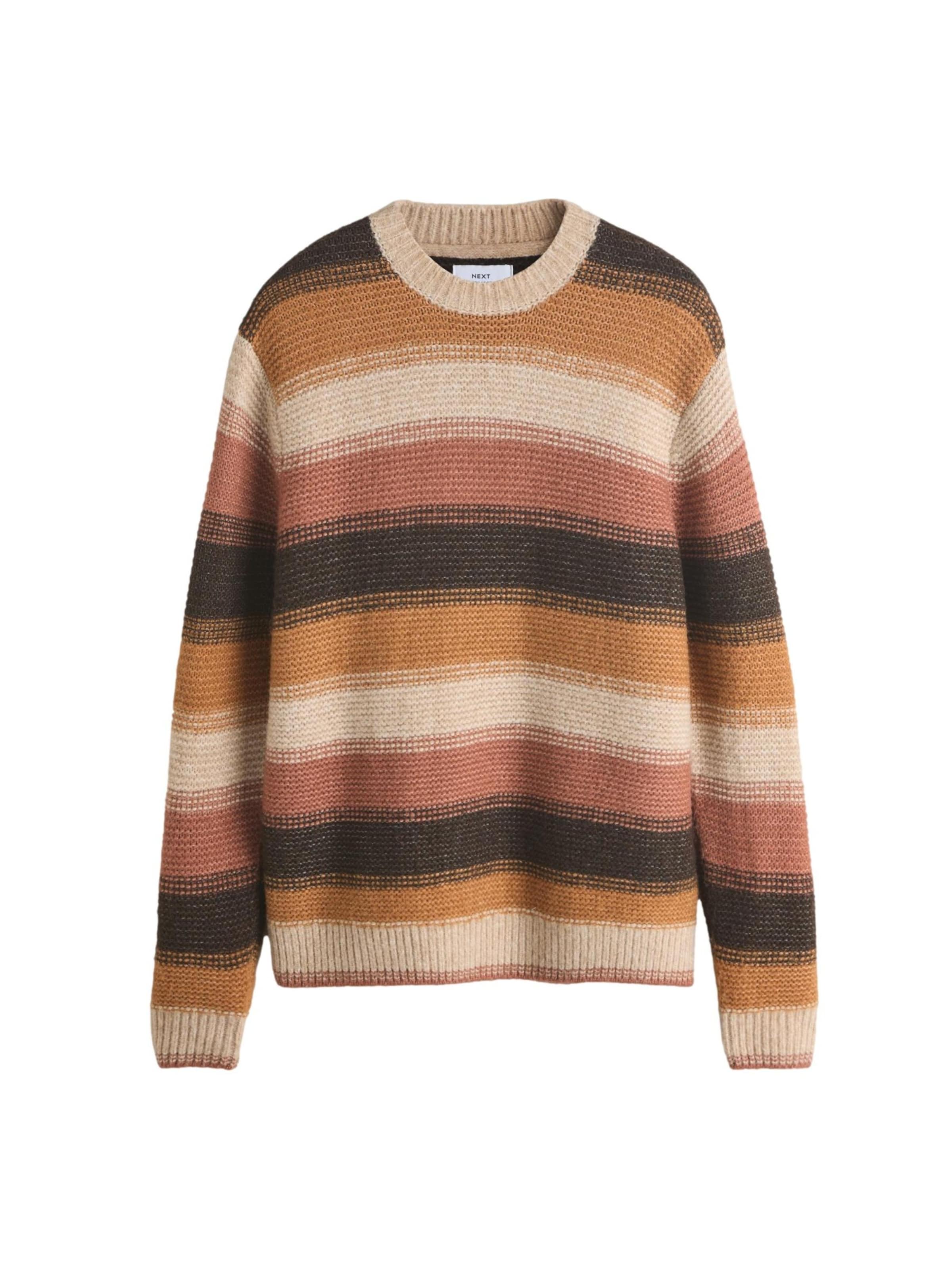 Next Sweater in XS in Brown / Orange / Black, Item view