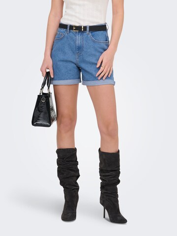 ONLY Regular Shorts in Blau: Vorderseite