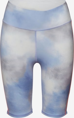 Skinny Pantalon de sport ESPRIT en bleu : devant
