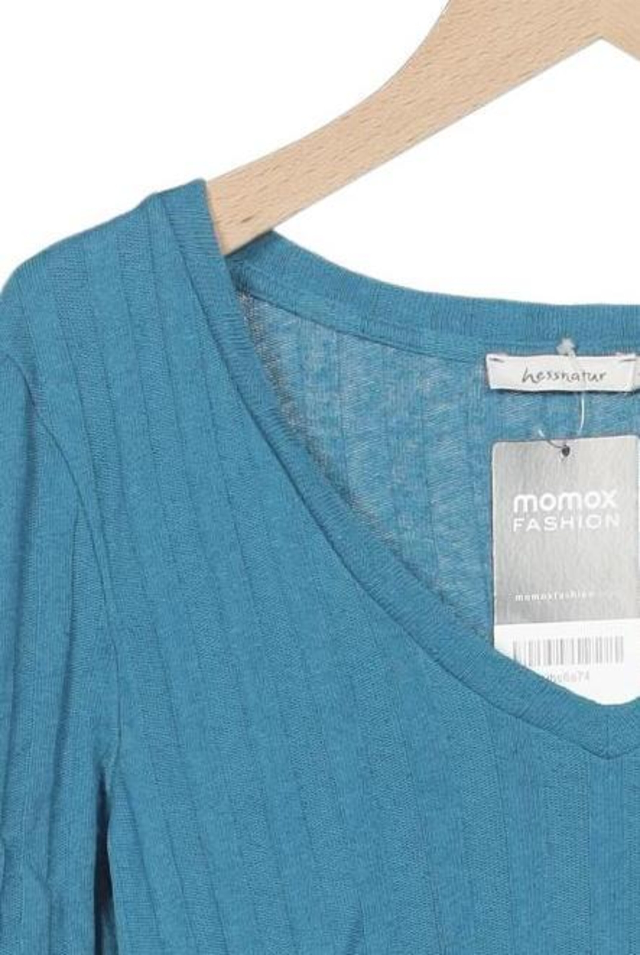 hessnatur Sweater & Cardigan in XS in Blue