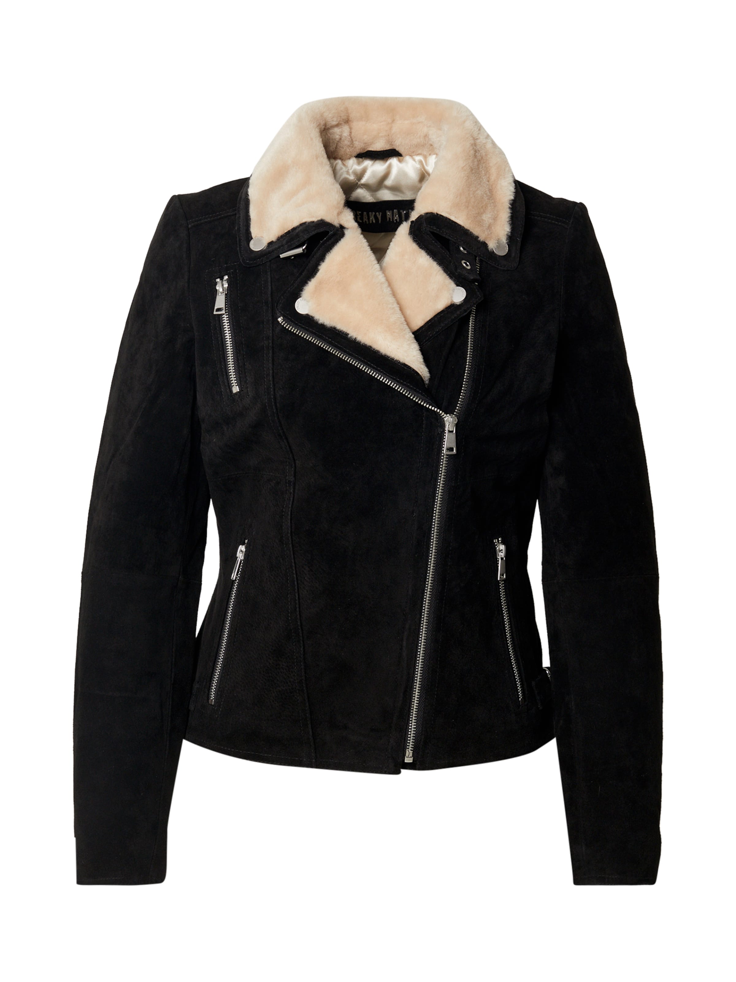 FREAKY NATION - Chaqueta de entretiempo en negro: frente
