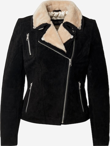 Geacă de primăvară-toamnă de la FREAKY NATION pe negru: față