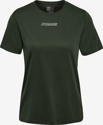 Hummel Performance Shirt in Green: front