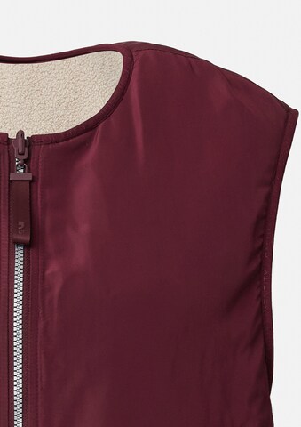 Gilet comma casual identity en rouge