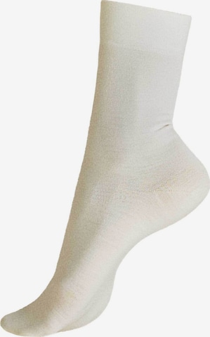 KUNERT Socken 'Sensual' in Weiß: Vorderseite