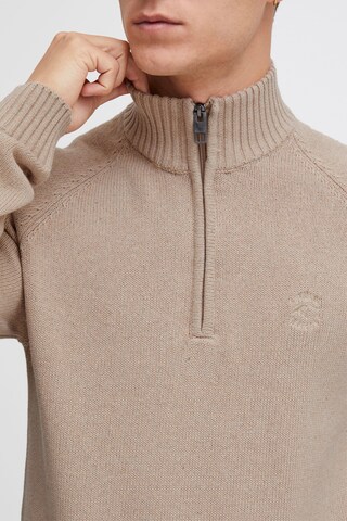 INDICODE JEANS Sweater 'Torino' in Beige