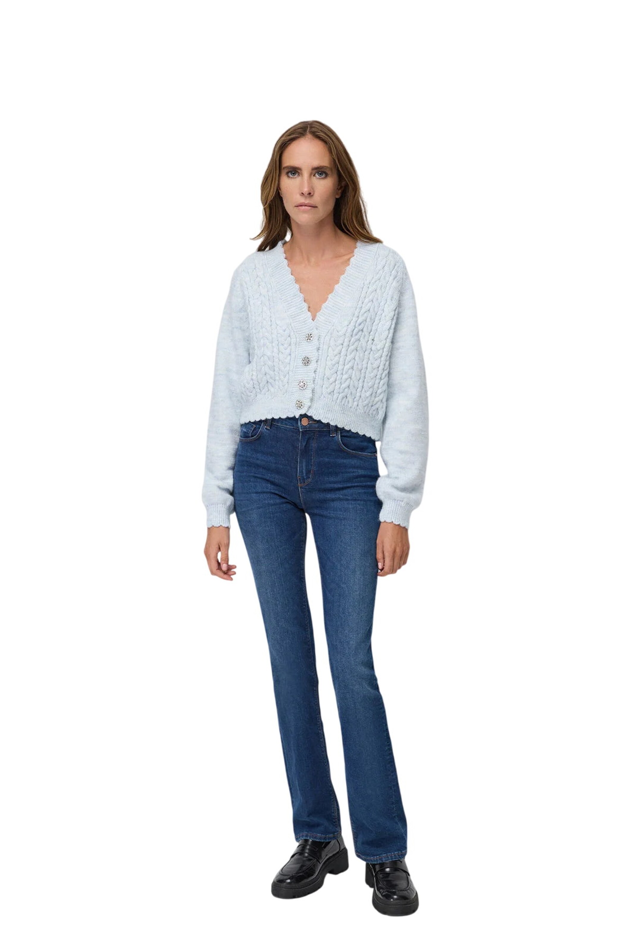 Cardigan No Matter What en bleu
