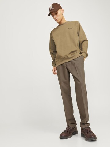 JACK & JONES regular Bukser med fals i brun
