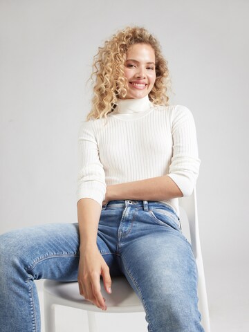 Pepe Jeans Trui in Wit: voorkant
