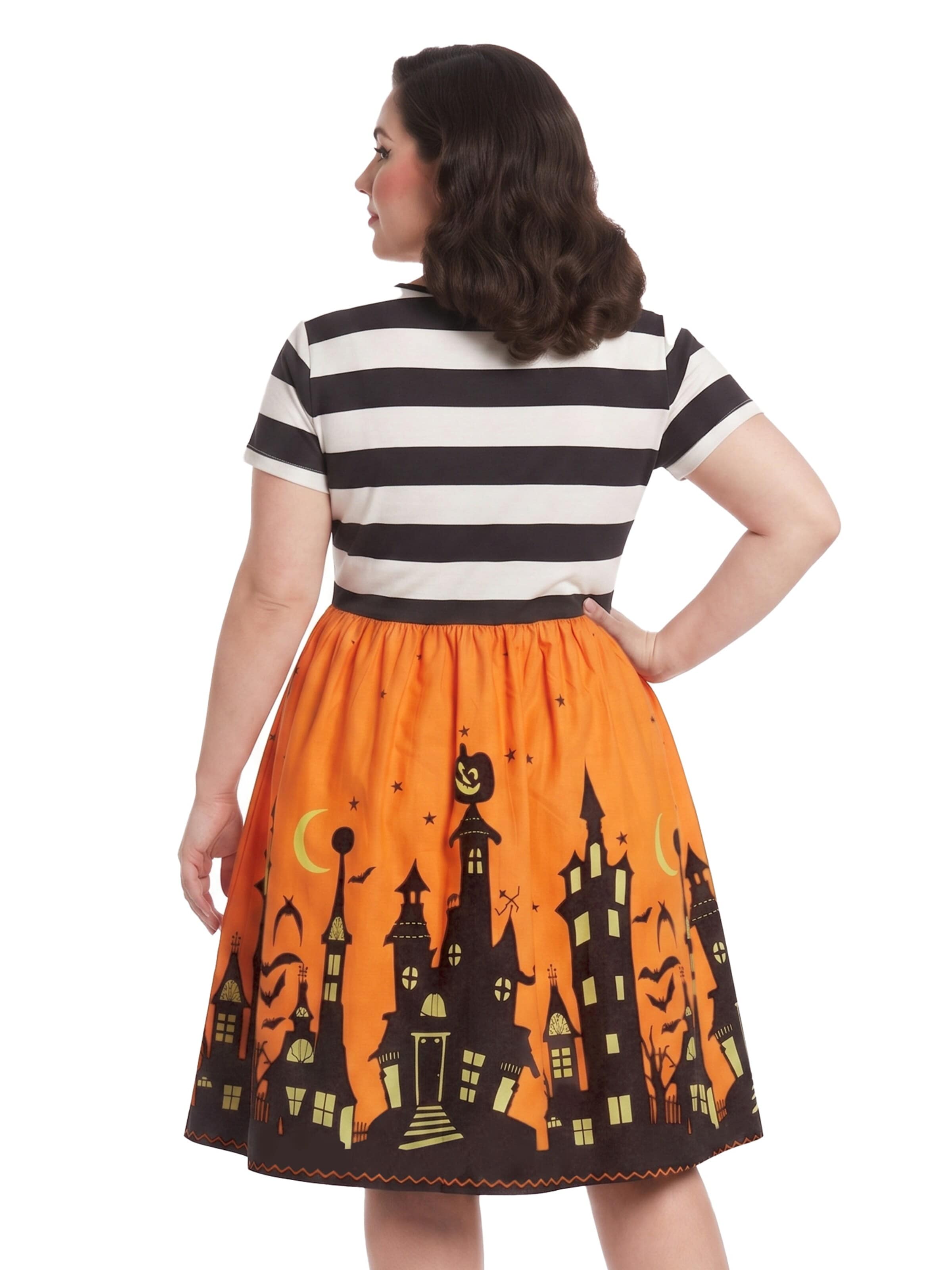 MEETWEE Oversized jurk in Oranje