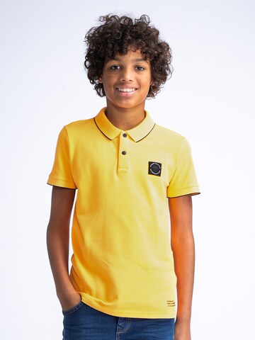 Petrol Industries Shirt 'Aloha' in Oranje: voorkant