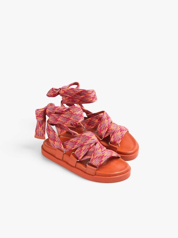 Scalpers Sandale in Braun