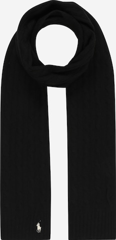 Polo Ralph Lauren Κασκόλ σε μαύρο: μπροστά