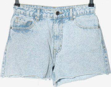 EDITED High-Waist-Shorts XS in Blau: predná strana