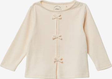 s.Oliver Shirt in Beige: front