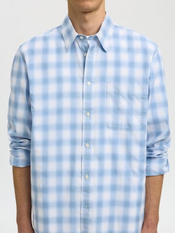 SELECTED Regular Fit Skjorte i blå
