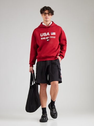 TOMMY HILFIGER Sweatshirt 'SAIL' i röd