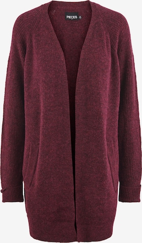 Cardigan 'Ellen' PIECES en violet : devant