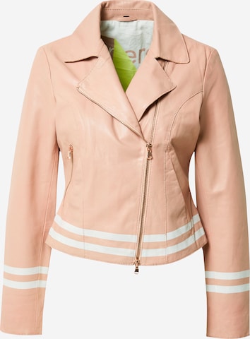 Veste mi-saison 'Look Bright' FREAKY NATION en rose : devant