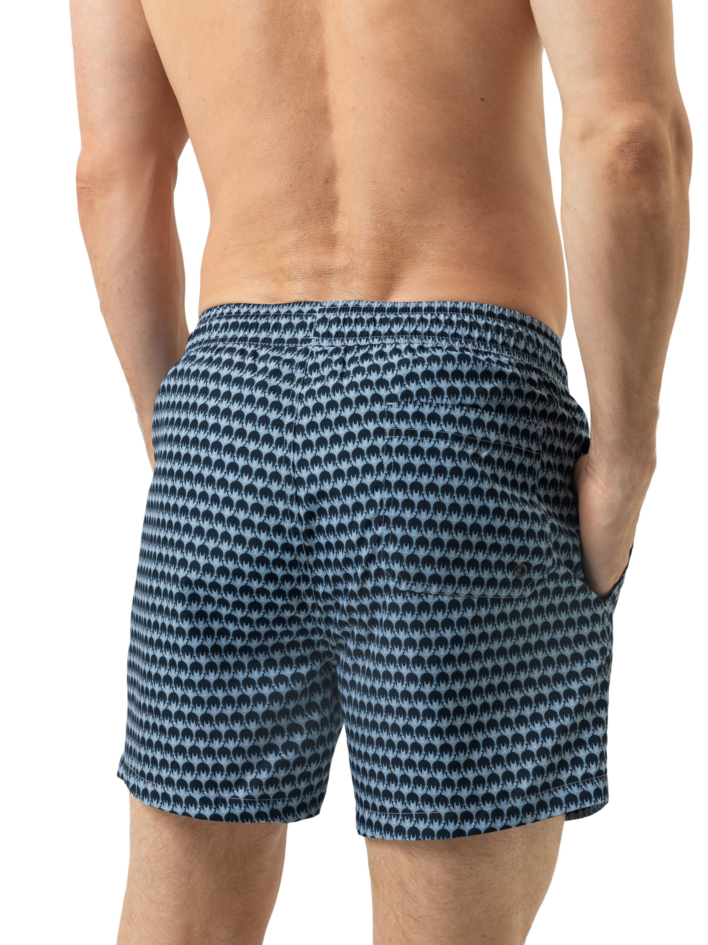 Shorts de bain 'Crane Swarm' Mey en bleu