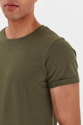 !Solid Shirt 'LONGO' in Groen