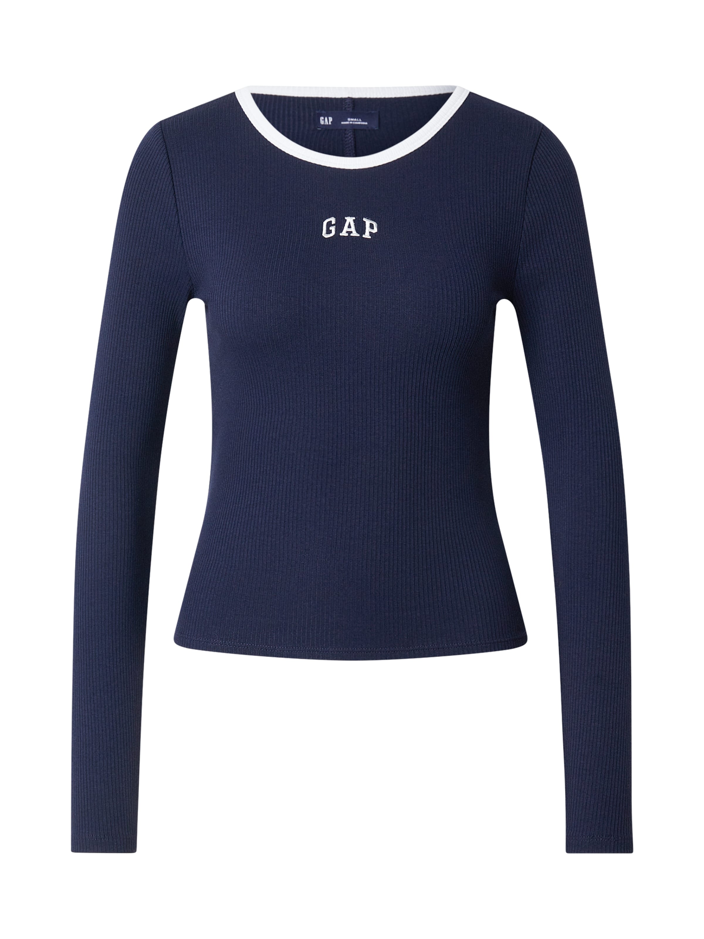 GAP Тениска в синьо: отпред