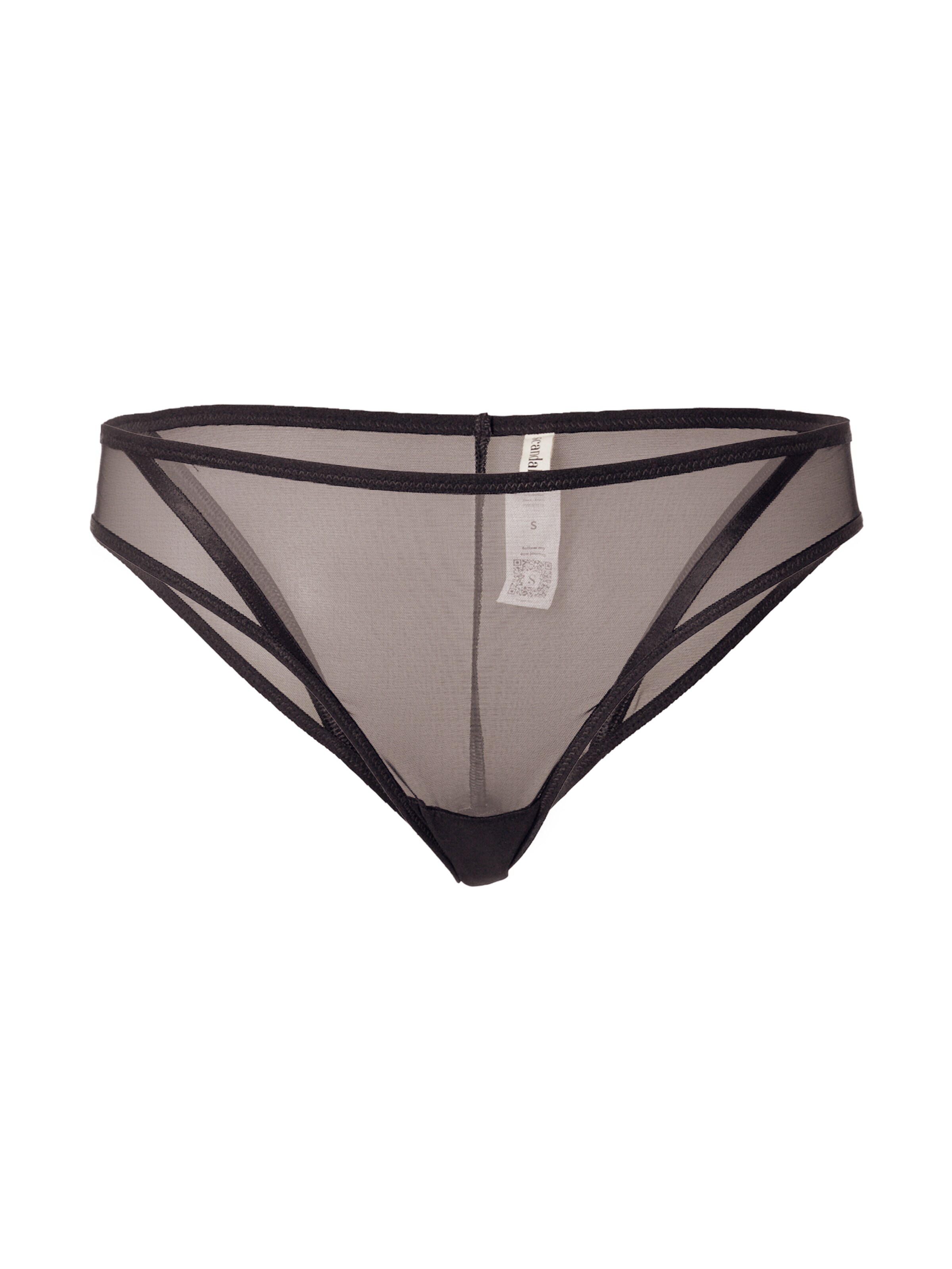 Scandale éco-lingerie Slip in Black: front