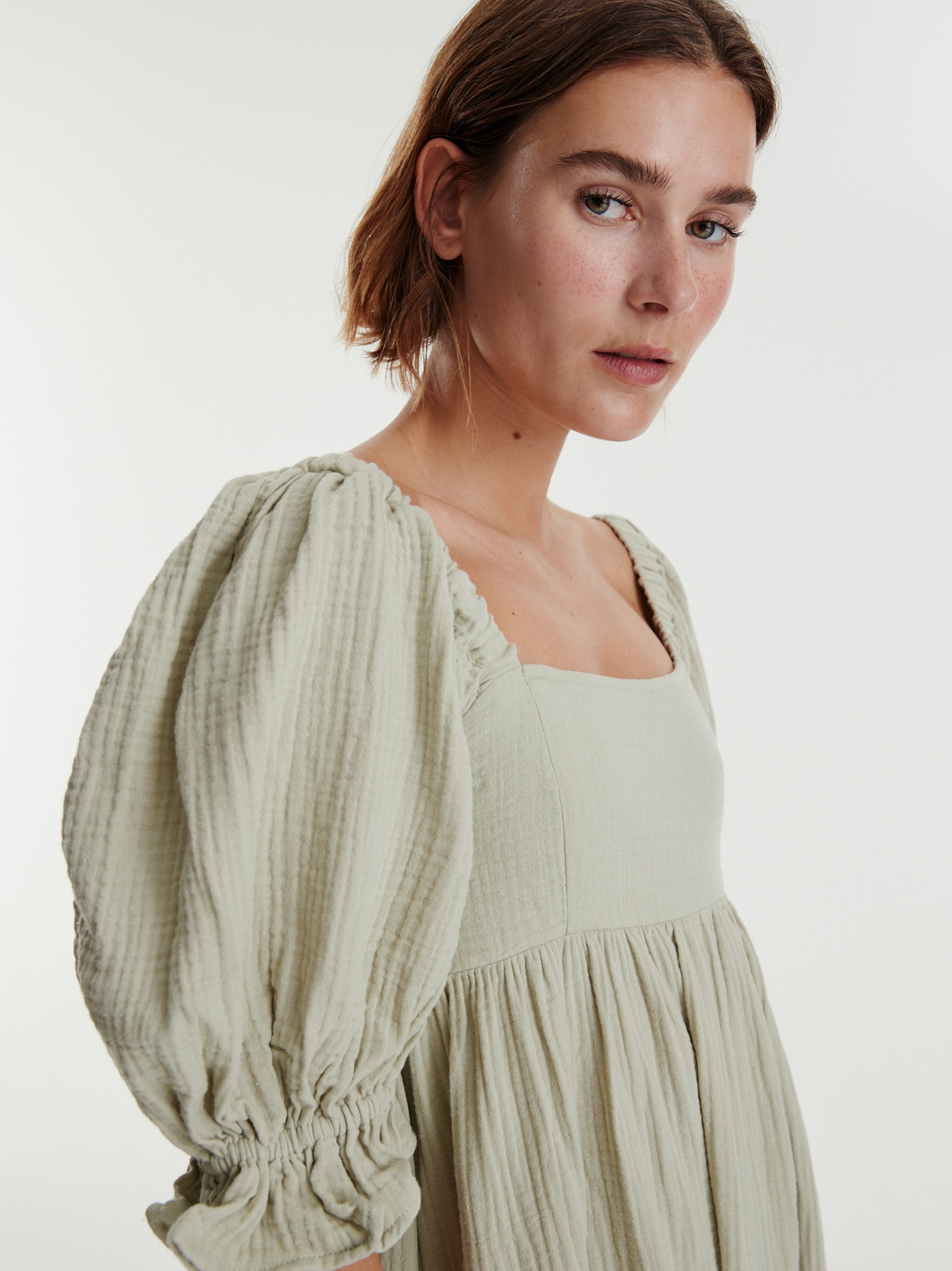 EDITED Producten Jurk 'Patricia' Appel