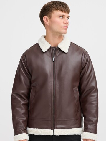 INDICODE JEANS - Chaqueta de entretiempo 'Sulto' en marrón: frente