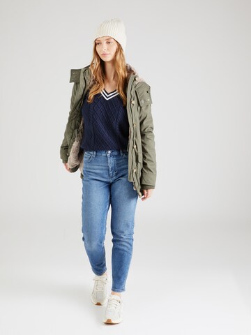 HOLLISTER Téli parka - zöld