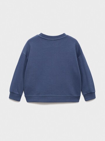 MANGO KIDS Sweatshirt 'PIQUESET' i blå