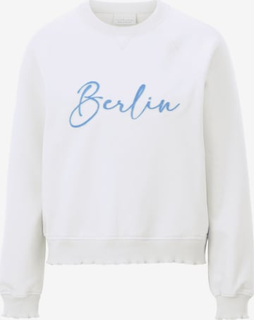 Rich & Royal - Sudadera en blanco: frente