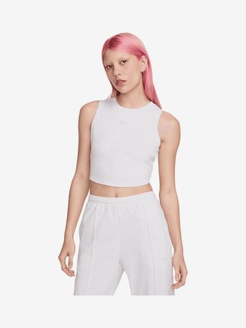 NIKE - Top 'Essential' em cinzento: frente
