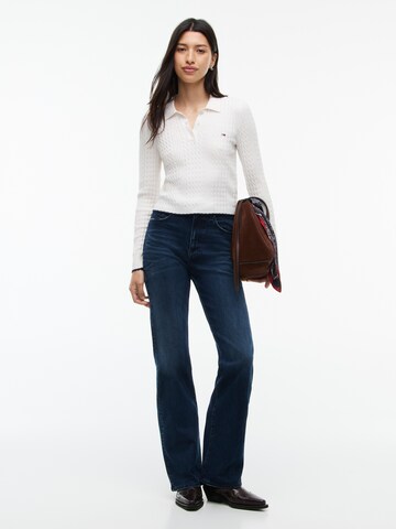 balta Tommy Jeans Megztinis