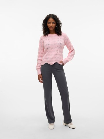 VERO MODA Regular Byxa i grå